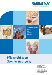 Pflegeleitfaden Stomaversorgung - Sanimed GmbH