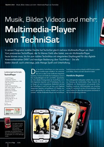 Multimedia-Player von TechniSat