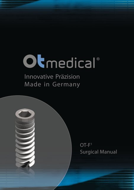 Innovative PrÃ¤zision Made in Germany - OT medical GmbH