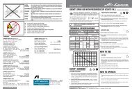 (Pressure assisted system) SAFETY WARNING HOW TO - Anest Iwata