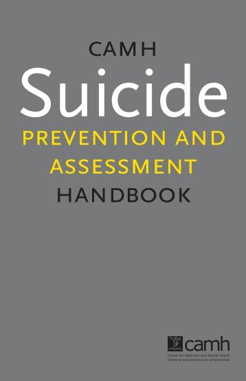 Suicide Prevention and Assessment - CAMH Knowledge Exchange