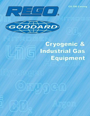 Cryogenic & Industrial Gas Equipment - Rego Products