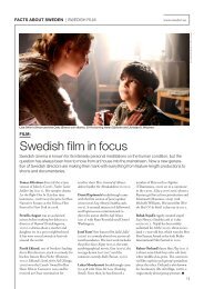 Swedish film in focus - Sweden.se