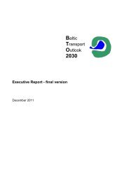 BTO Executive Report - Baltic Transport Outlook 2030
