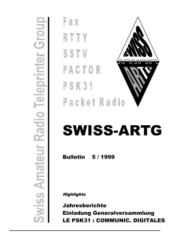 1999 / 5 - Swiss ARTG