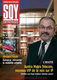 Aastra Matra Telecom, nouveau VIP de la - Saint-Quentin-en-Yvelines
