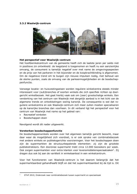 Detailhandelsvisie Waalwijk - Gemeente Waalwijk