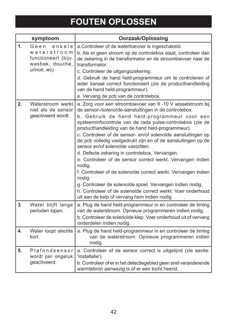 Handleiding (PDF) - rada-nl.com