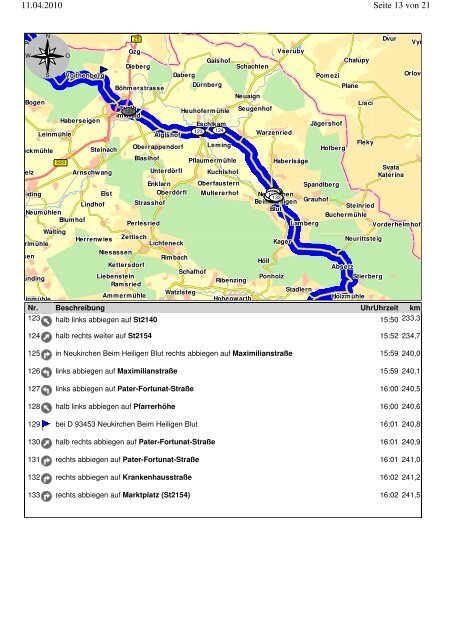 Oberpfalz und nÃ¶rdlicher bayerischer Wald - bei der JSK Regensburg