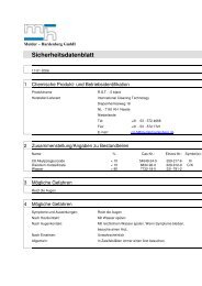 Sicherheitsdatenblatt RST-5, schwarz - Daxberger-Schwall