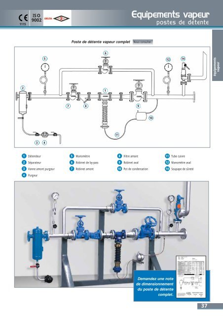 Equipements vapeur Eliminateurs d'air 29