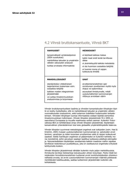 Julkaisu: Esiselvitys hyvinvointi-indikaattoreista - Sitra