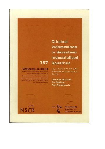 Key-Findings from the 2000 International Crime Victims Survey