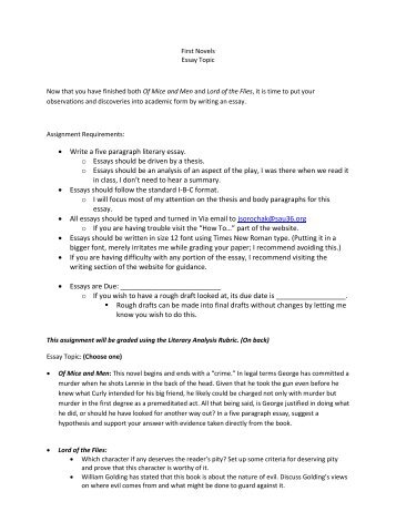 The alchemist essays