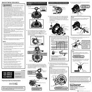 Dahon MU XL Folding Bike Hub Manual