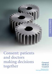 Consent: patients and doctors making decisions together