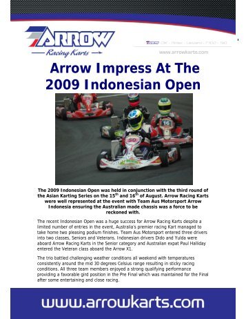 info - Arrow Karts