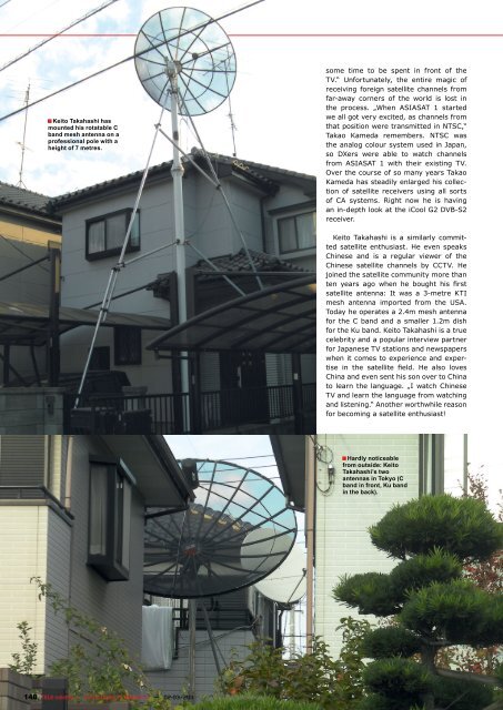 Satellite TV in Tokyo Aluo - TELE-satellite International Magazine