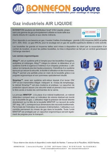 Air Liquide Essentiel - Bonnefon Soudure