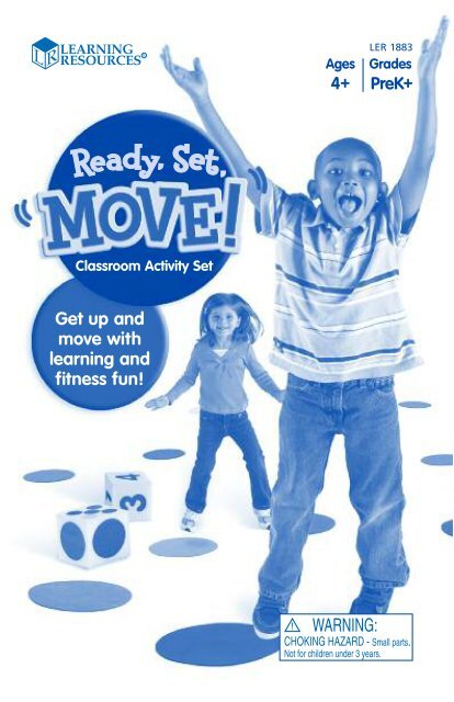 Ready Set Move Classroom Activity Set - Learning Resources