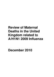 Review of Maternal Deaths in the United Kingdom related to ... - HQIP