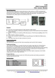 C328 JPEG Compression VGA Camera Module