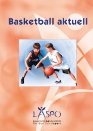 Basketball aktuell - Bayerische Landesstelle fÃ¼r den Schulsport