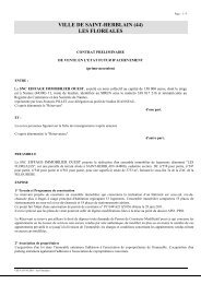 Contrat de rÃ©servation - EIFFAGE IMMOBILIER Ouest