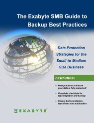 The Exabyte SMB Guide to Backup Best Practices - Tech Data