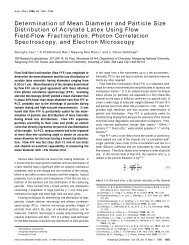 Determination of Mean Diameter and Particle Size Distribution of ...