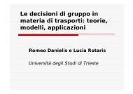 slides - SIET - Società Italiana di Economia dei Trasporti e della ...