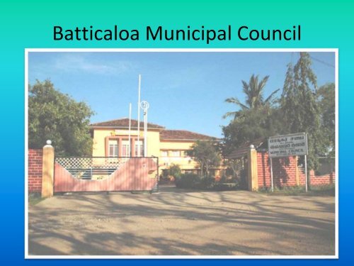 Batticaloa Municipal Council