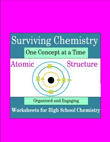 Atomic Structure Worksheets
