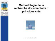 Méthodologie de la recherche documentaire - l'Université d'Avignon