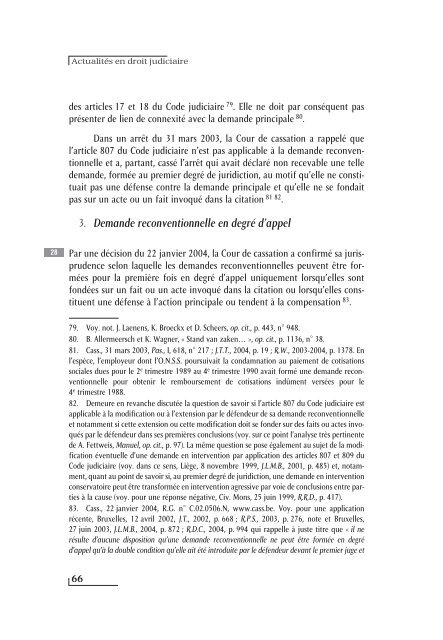 Questions d'actualité en procédure civile - Procedurecivile.be