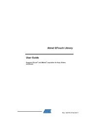 Atmel QTouch Library User Guide