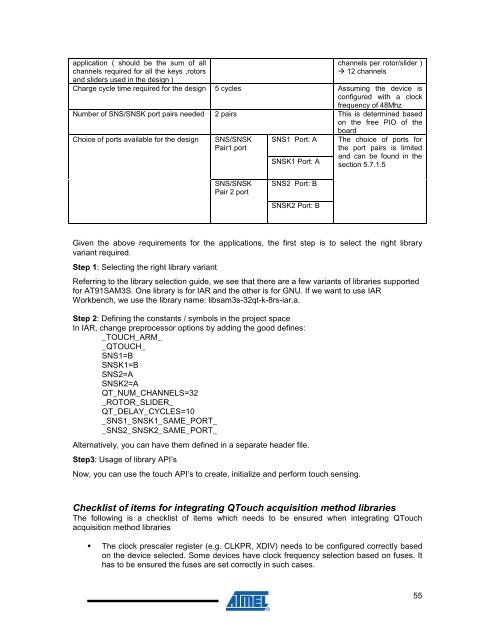 Atmel QTouch Library User Guide