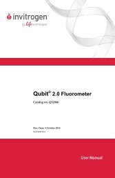 Qubit 2.0 Fluorometer Manual
