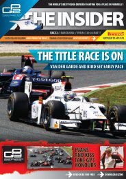 The Insider - GP2 Series