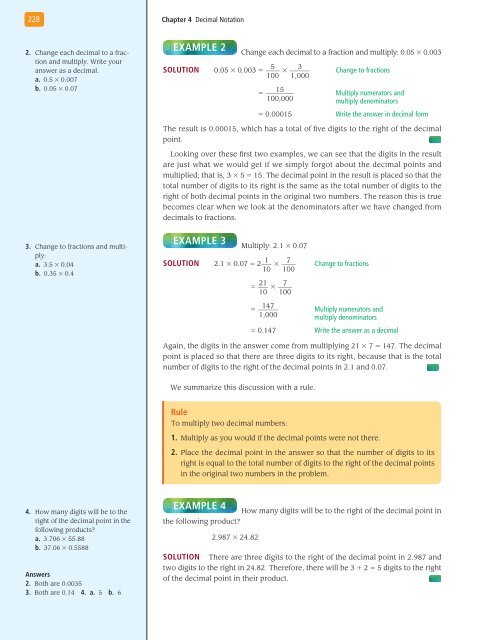 Decimal Notation - XYZ Custom Plus