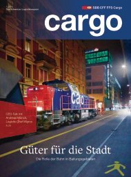 Cargo Magazin 1 / 2014 - SBB Cargo