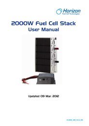 2000W Fuel Cell Stack - Arcola Energy - Home