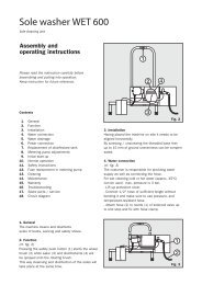 Technical data sheet / brochure - Schuhputzmaschine.ch