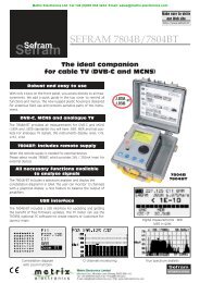 Sefram - Metrix Electronics Ltd