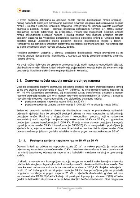 Modul 5 â Distribucija elektriÄne energije