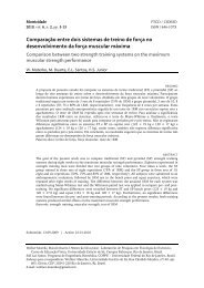 Comparação entre dois sistemas de treino de força no ...