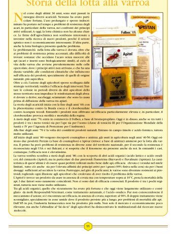 Storia della lotta alla varroa - Unaapi