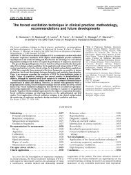 The forced oscillation technique in clinical practice ... - Assobrafir