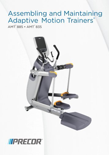 AMT Â® 835 Adaptive Motion Trainer - Precor