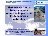 Sistemas de Alerta Temprana en Guatemala